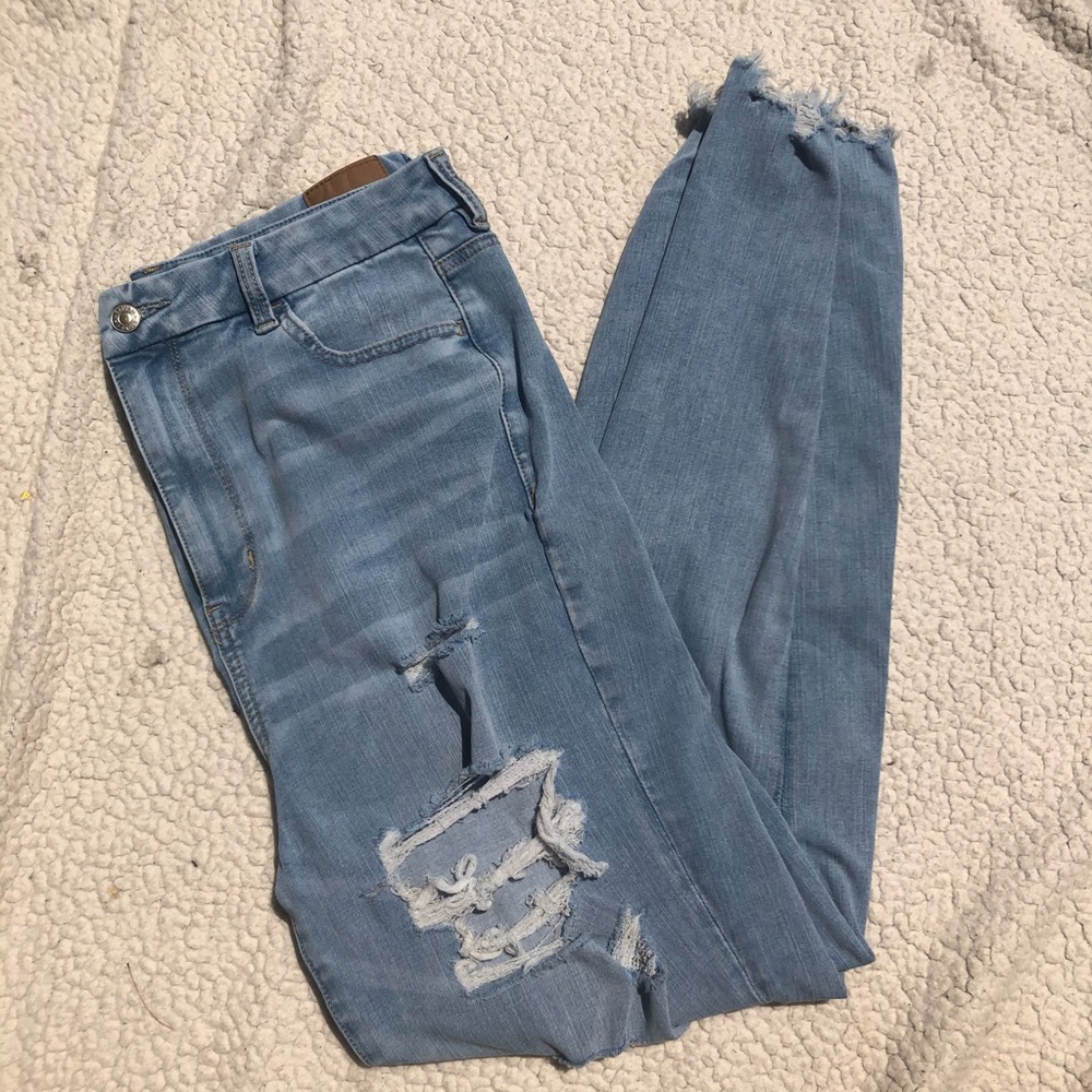 American Eagle High Rose Jeggings